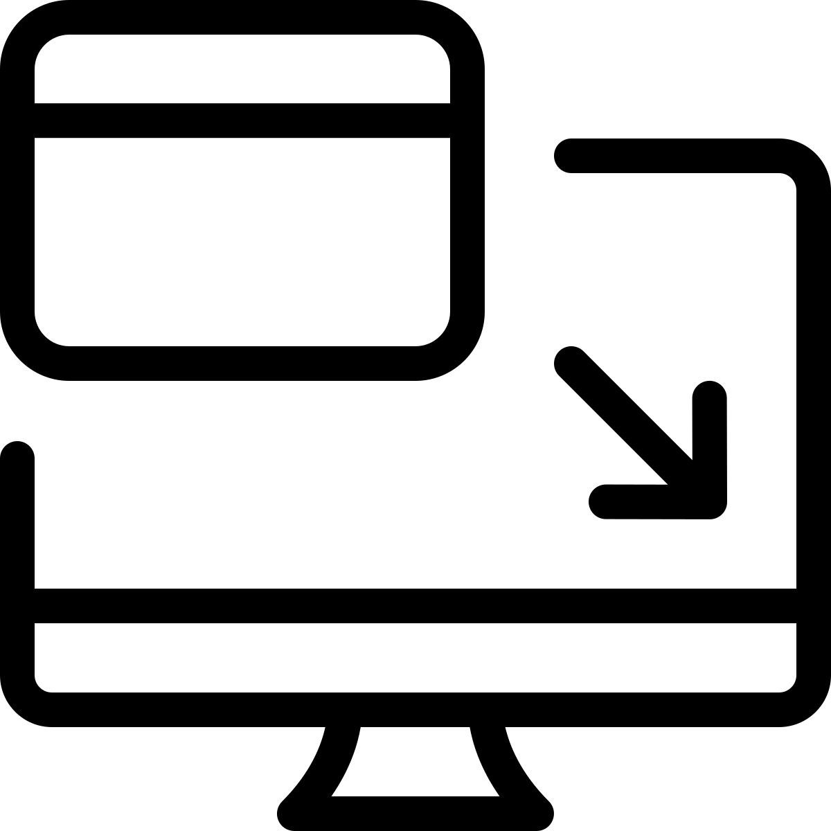 隐藏窗口 icon