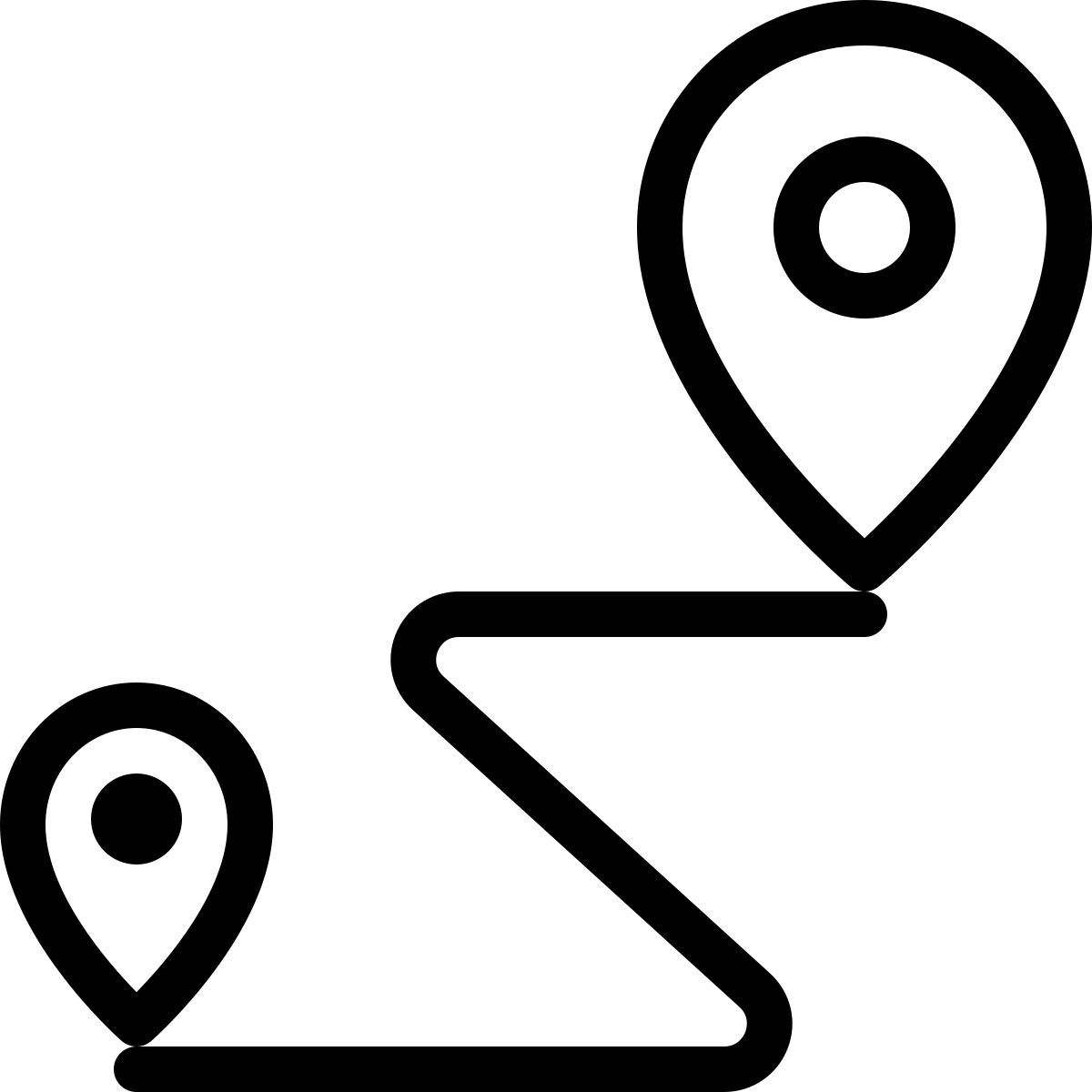 delivery route icon