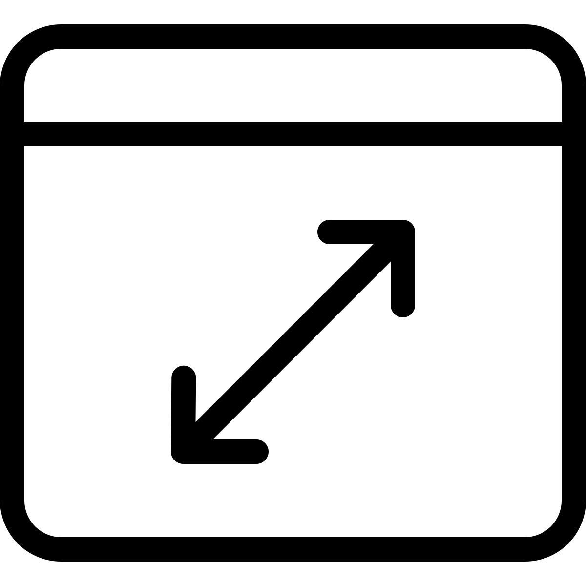 maximize window icon