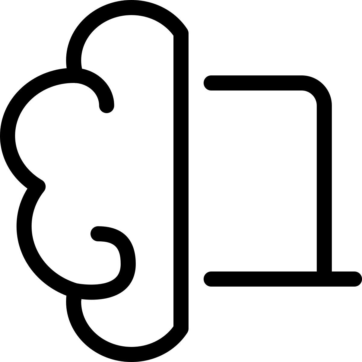 laptop gehirn icon