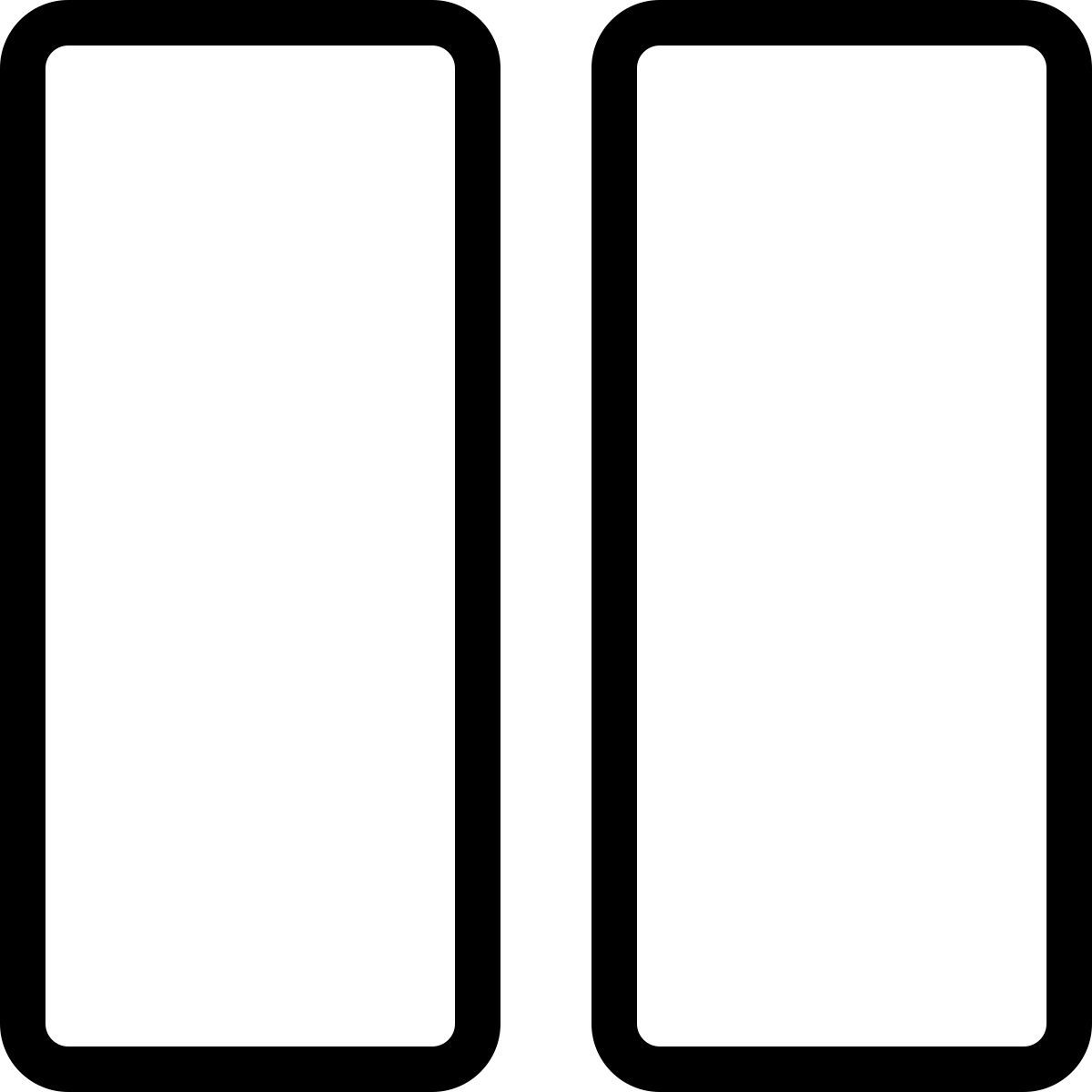 barres verticales icon
