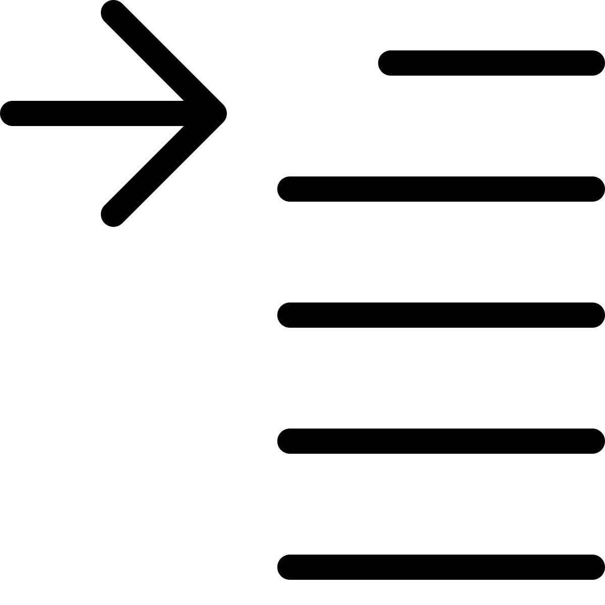 indent first line icon