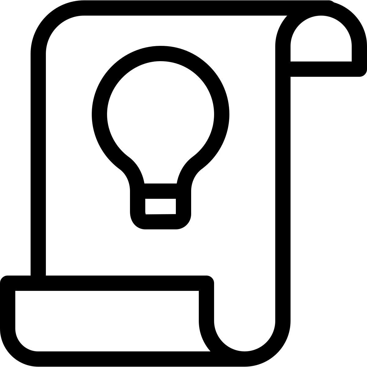 elenco delle idee icon