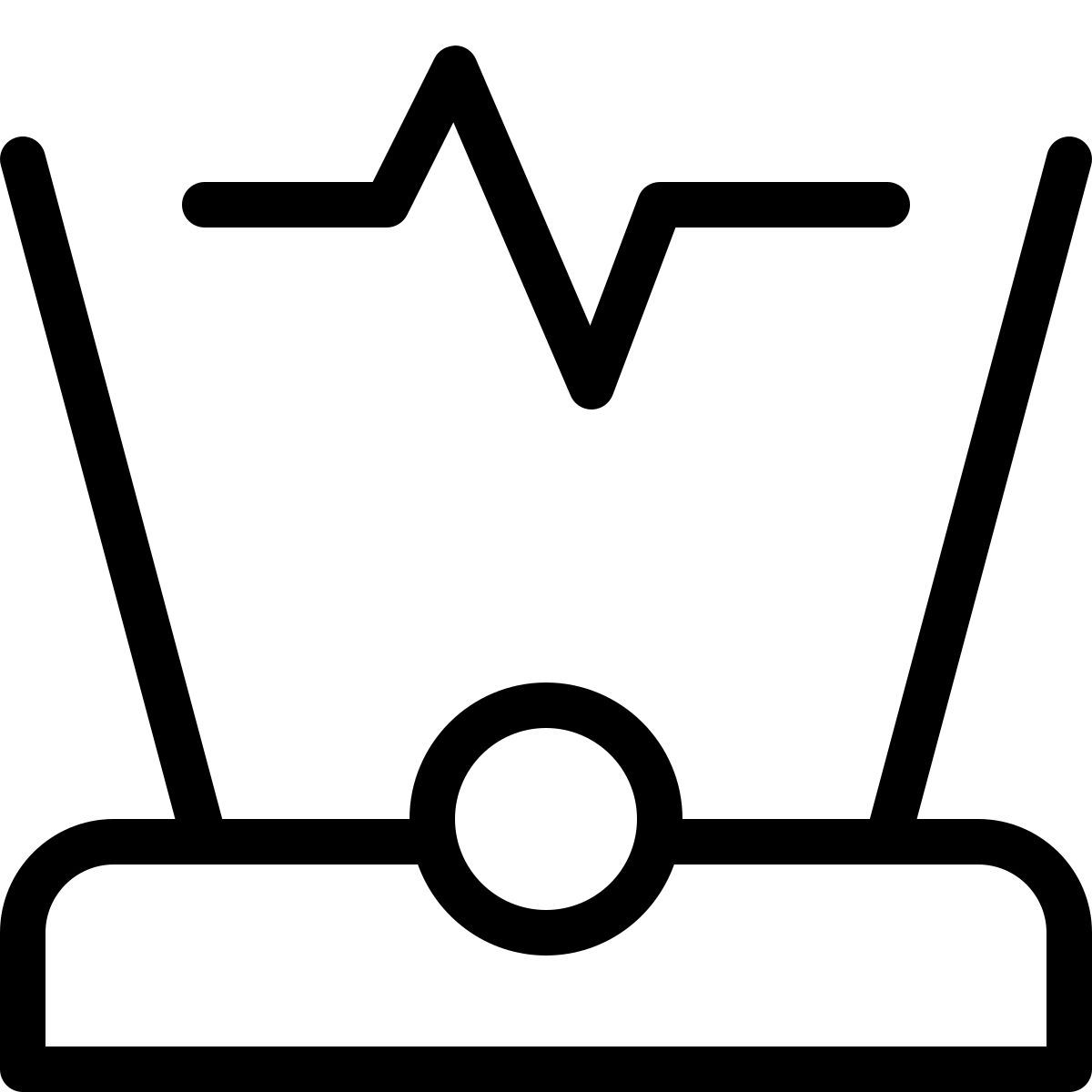 graph hologram icon