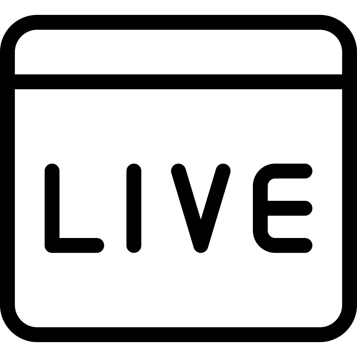live stream icon