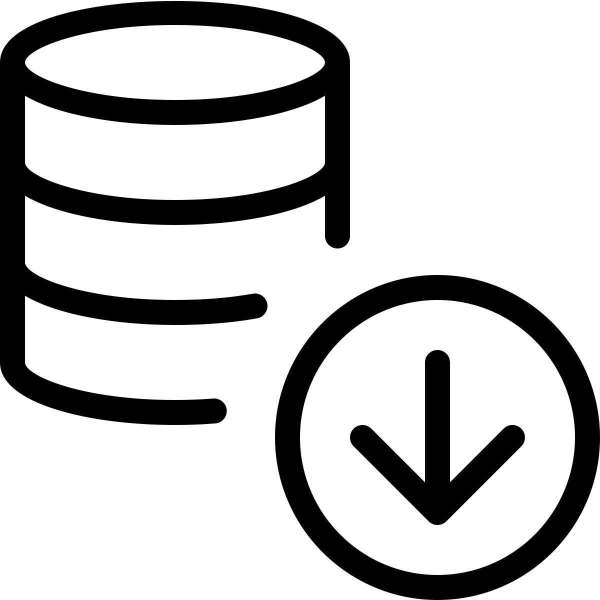download database icon