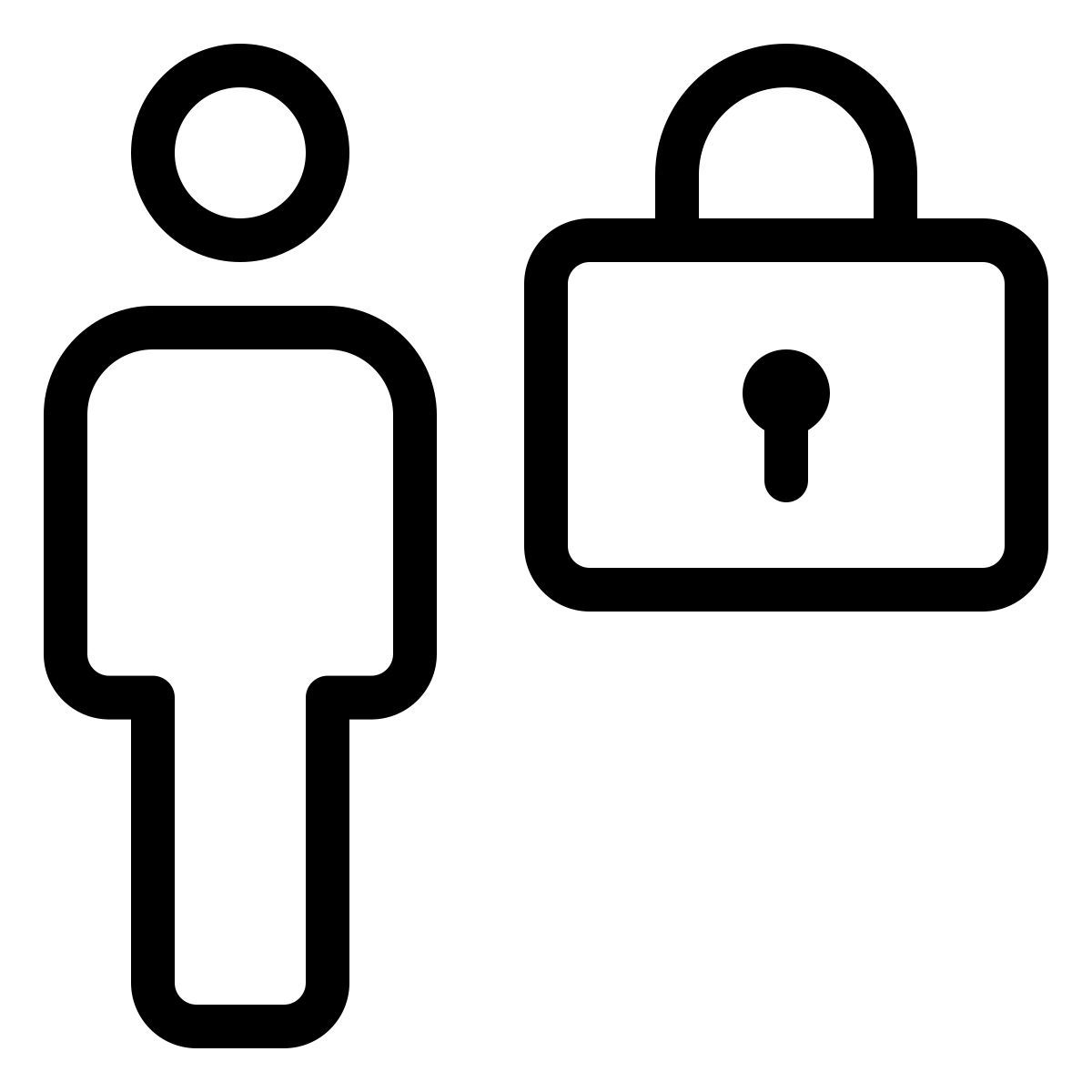sécurité personnelle icon