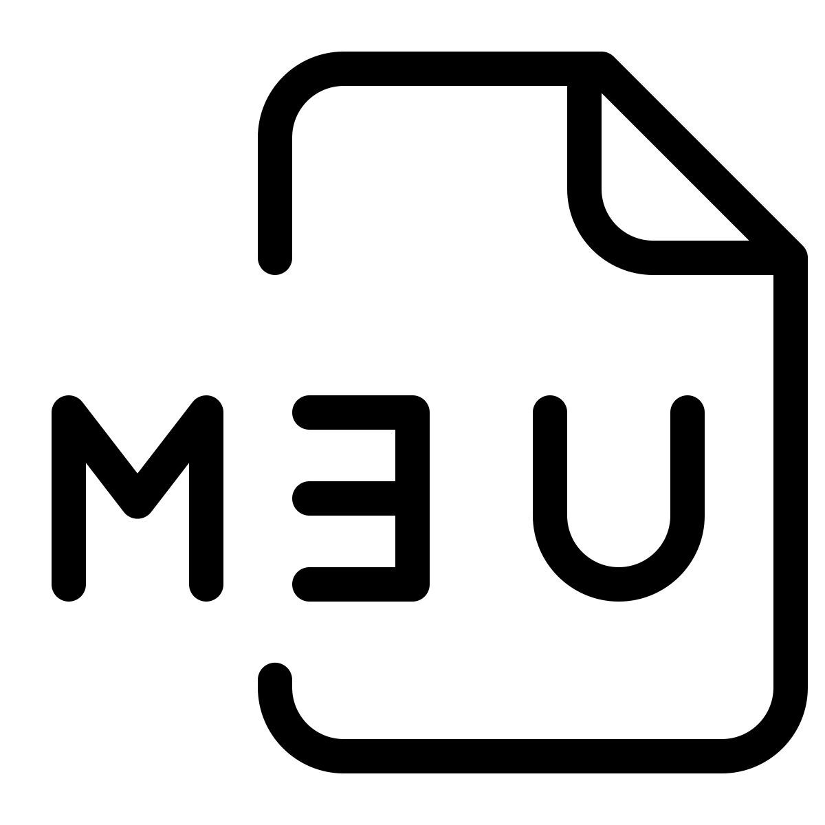 m3u file icon