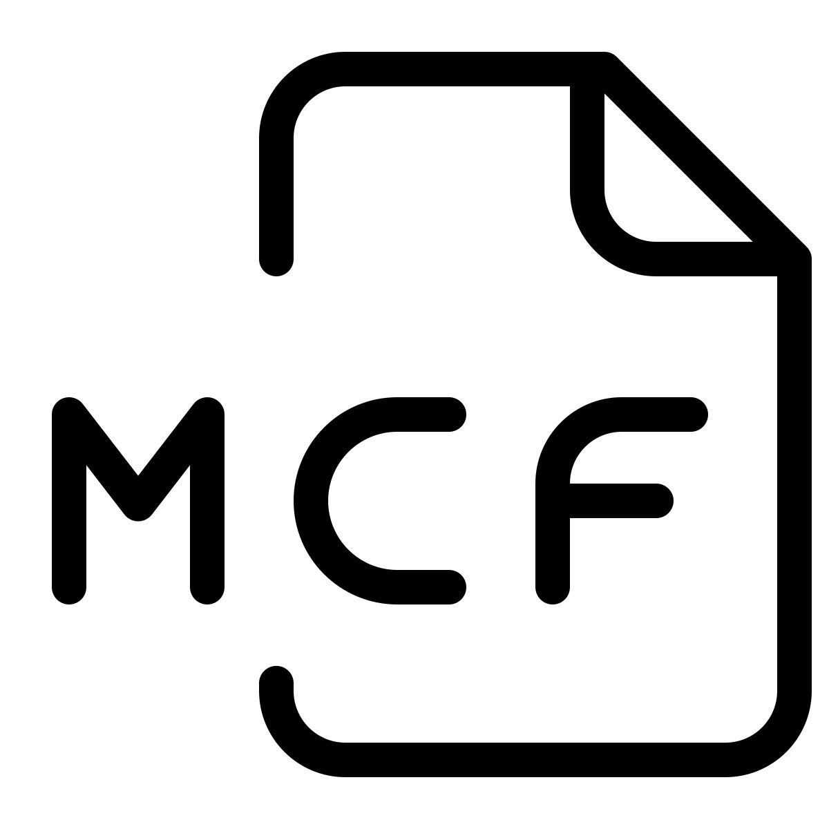 mcf 파일 icon