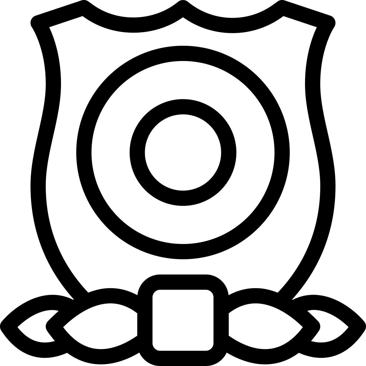 insigne de la sécurité intérieure icon