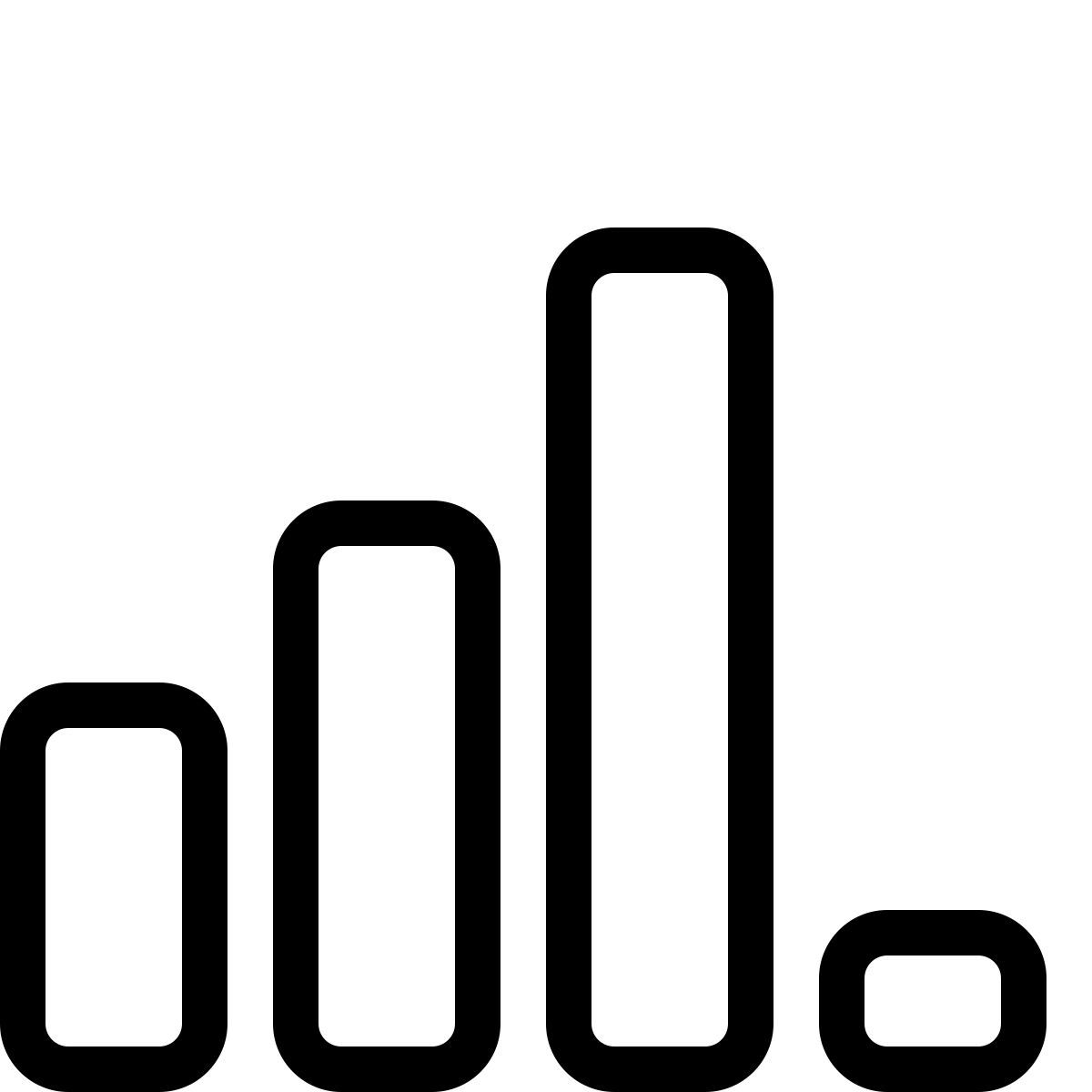 mittleres signal icon