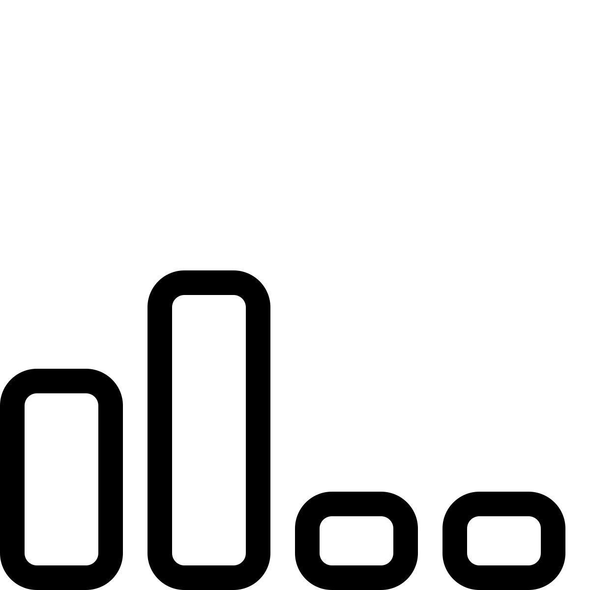 segnale medio basso icon