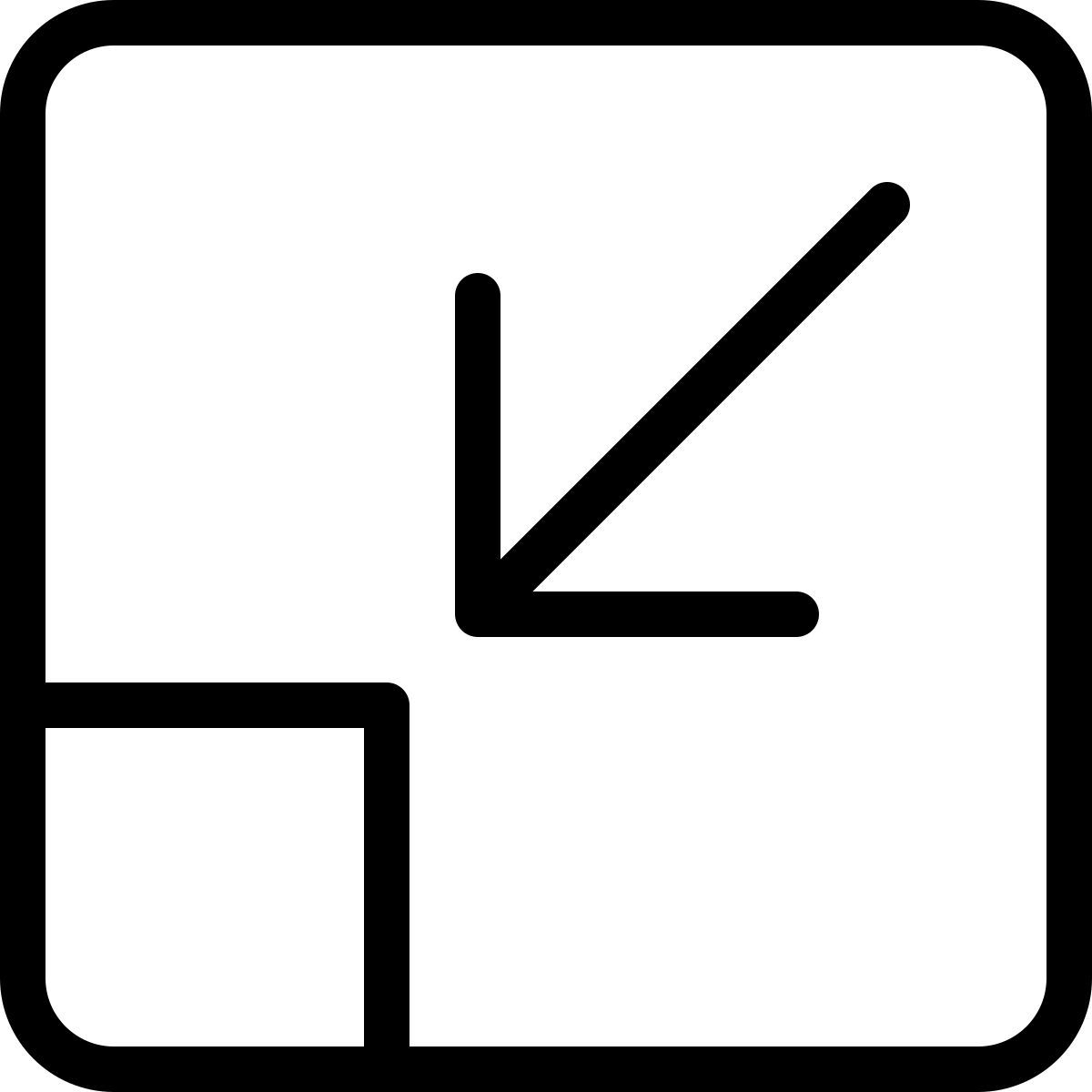minimize window icon