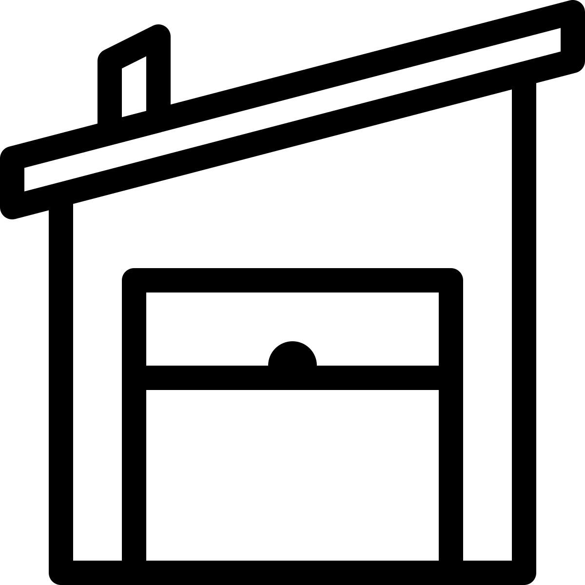 almacén moderno icon