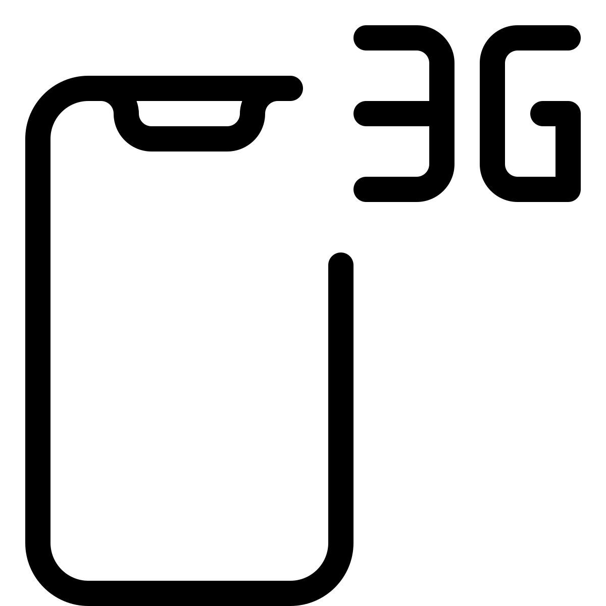3g telefon icon