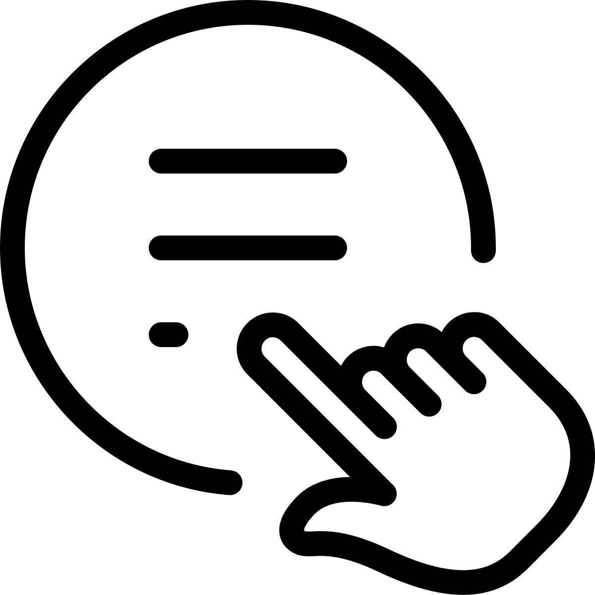 click on hamburger menu icon