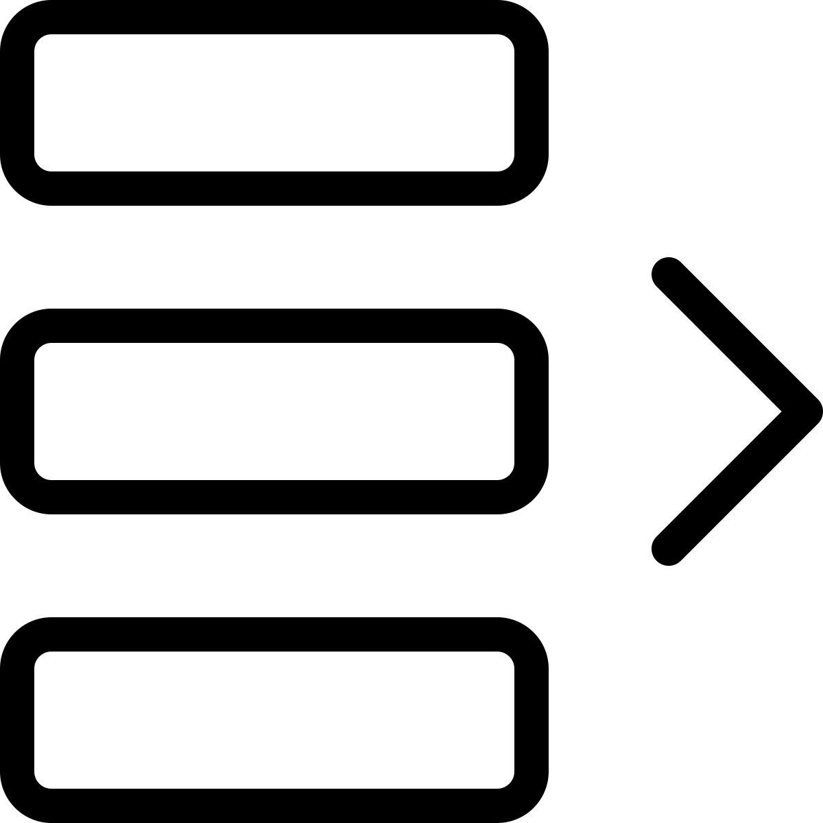move list right icon