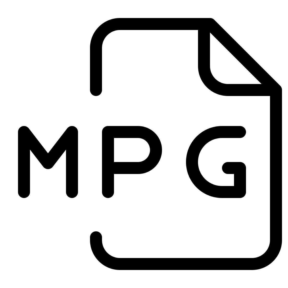 arquivo mpg icon