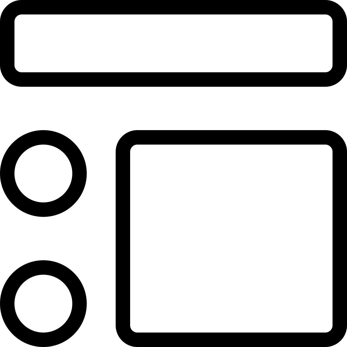 디자인 레이아웃 icon
