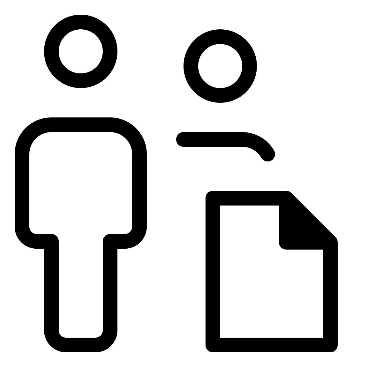 document de groupe icon