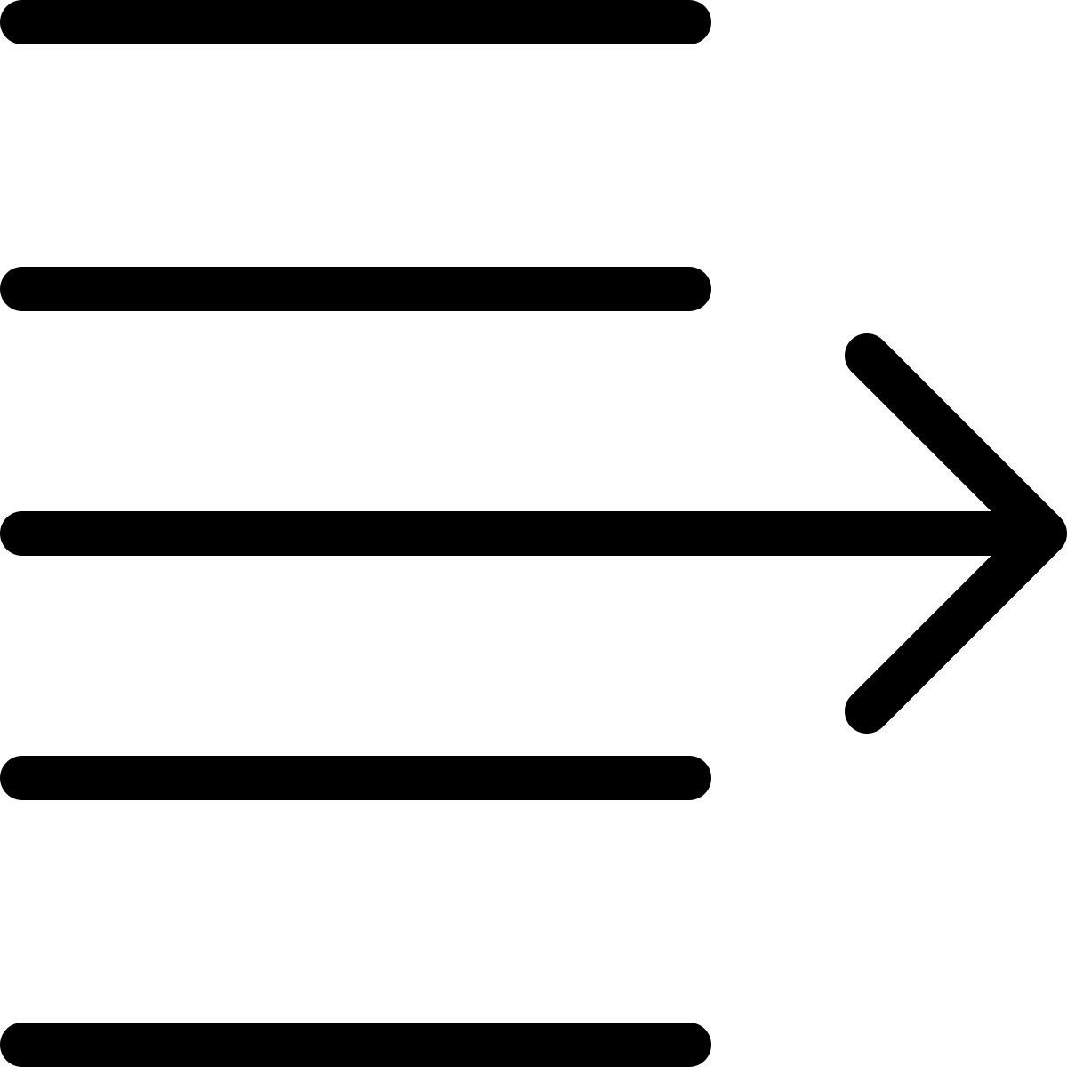 shift text right icon