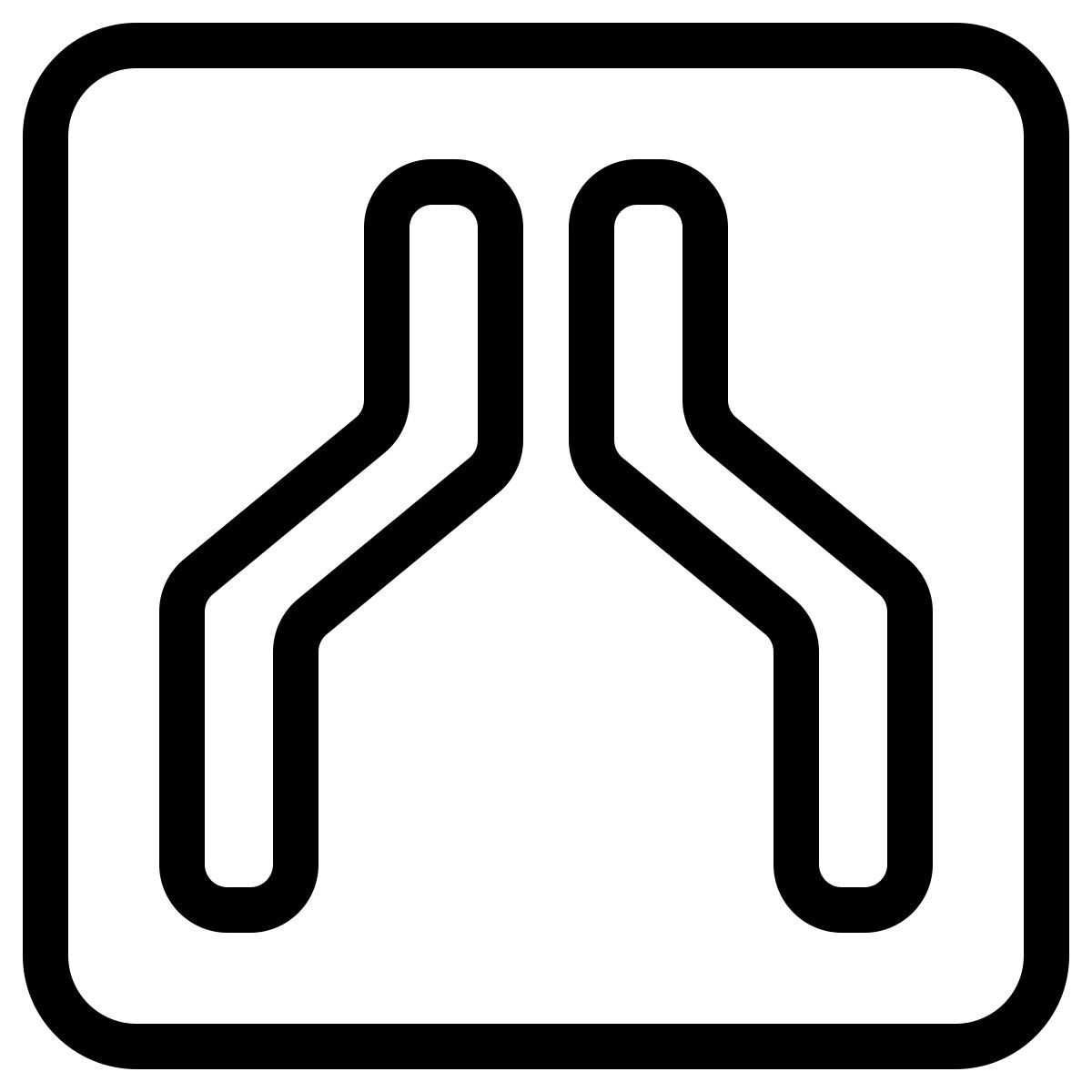 schmale straße icon