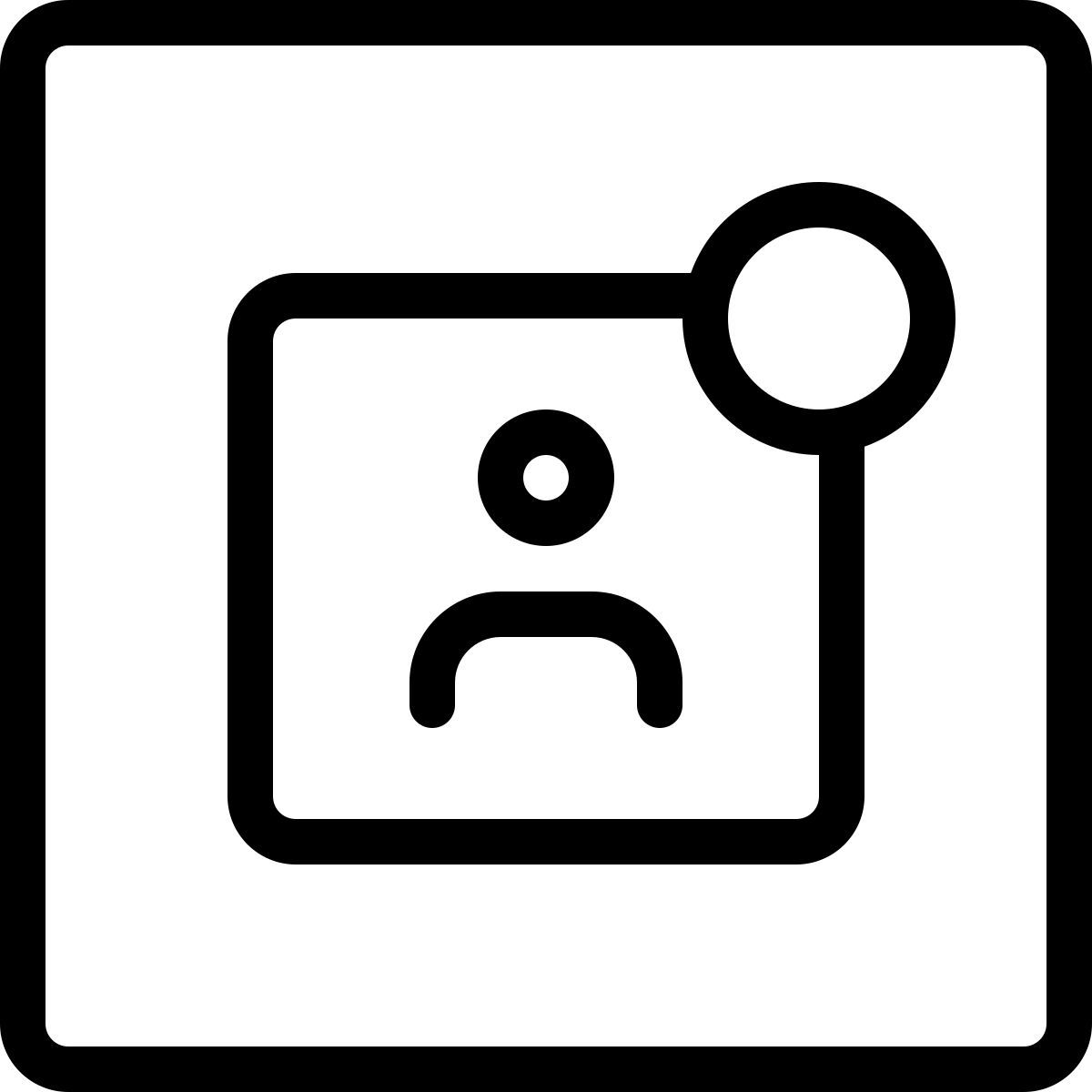 연락처 알림 icon