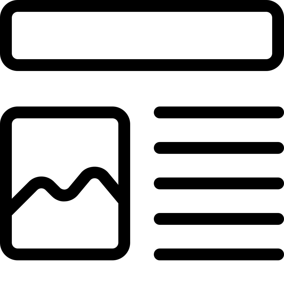 news article with image icon