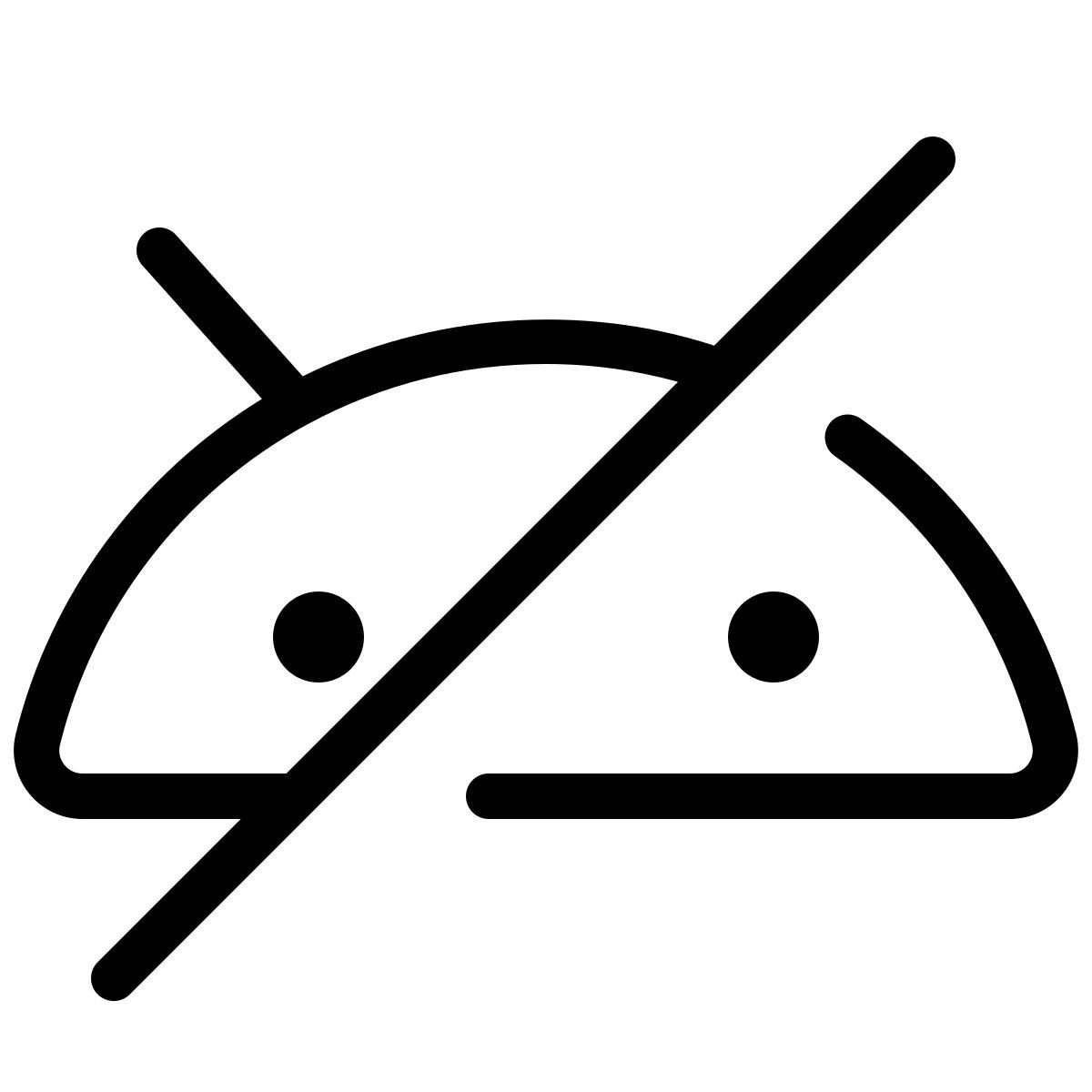 안드로이드 없음 icon