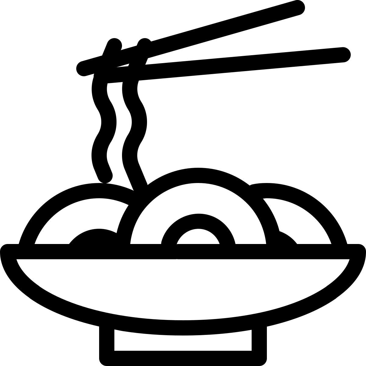 chinese noodles icon
