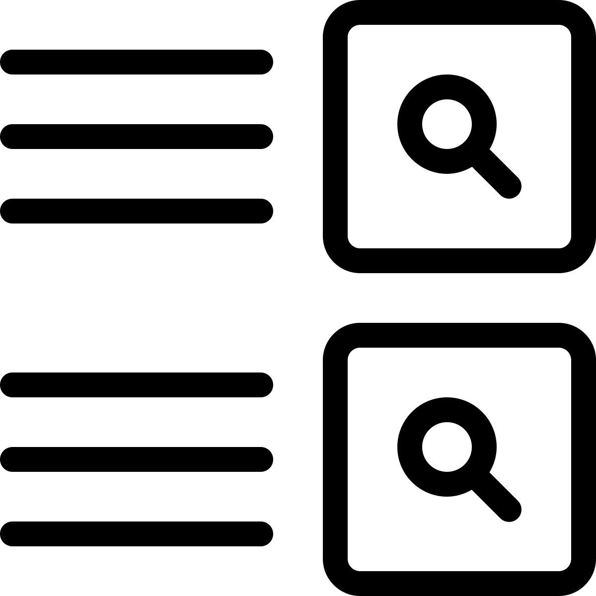 search results icon