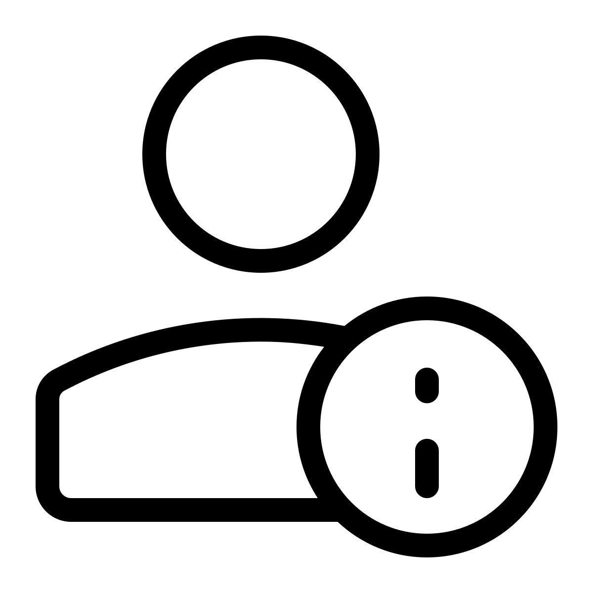 사용자 정보 icon