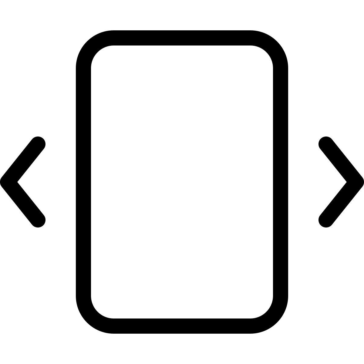Curseur horizontal icon
