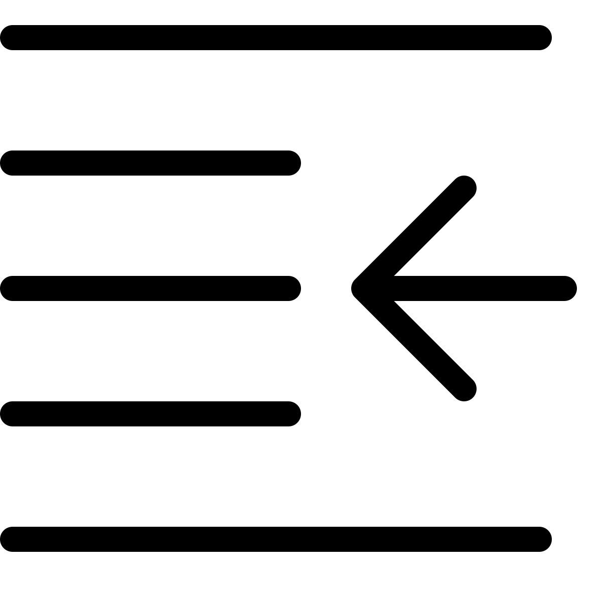 outdent right icon