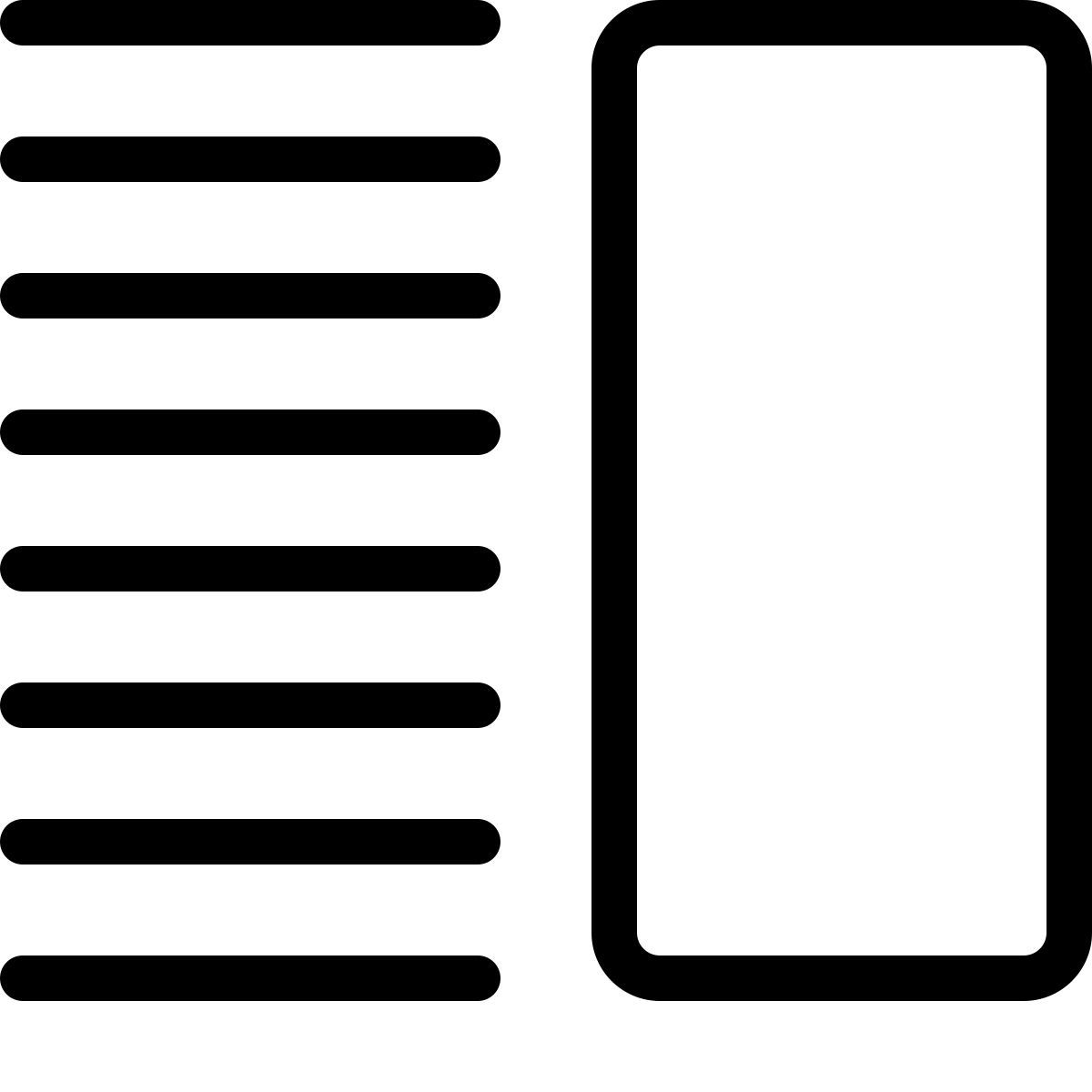 text und inhalt icon