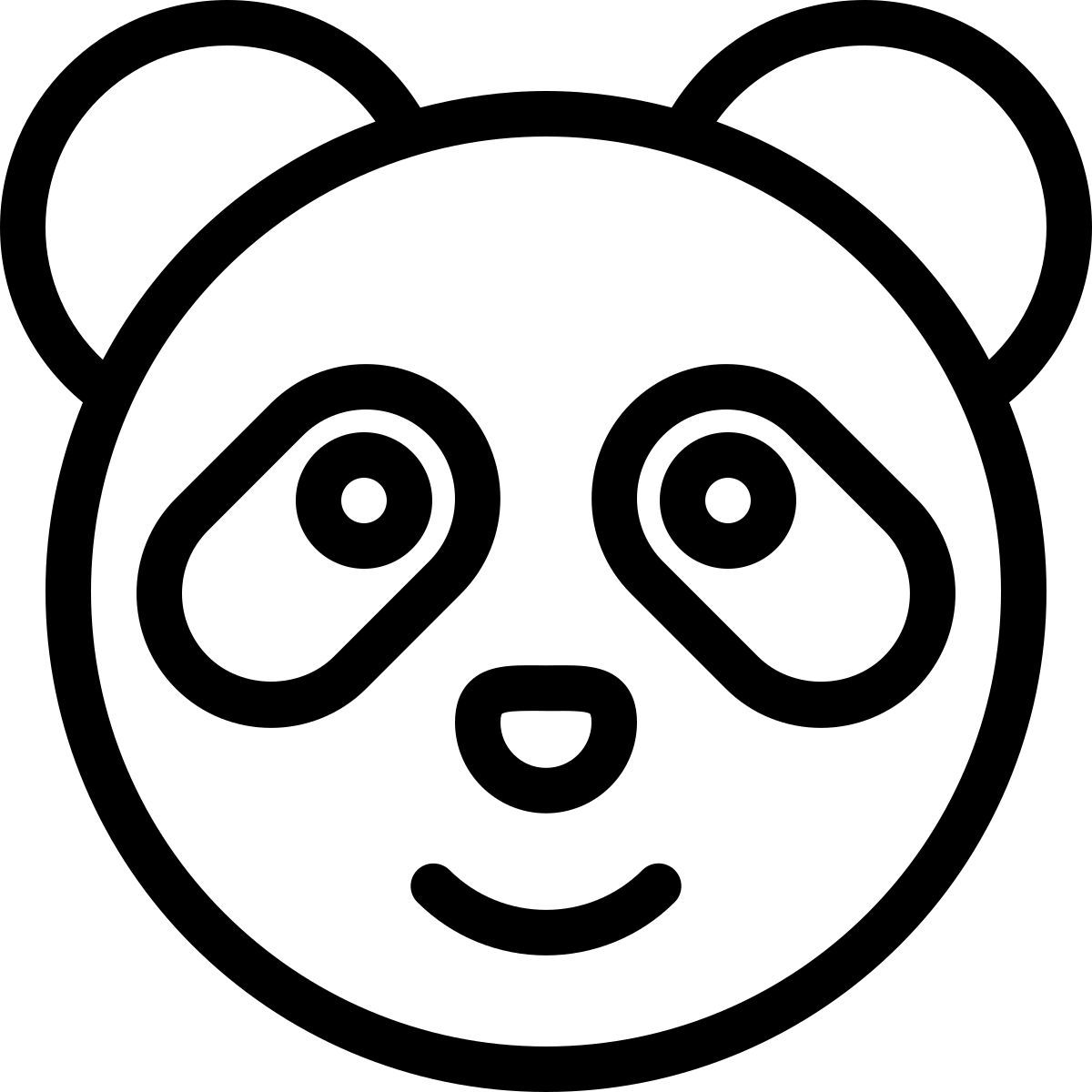 emoji panda icon