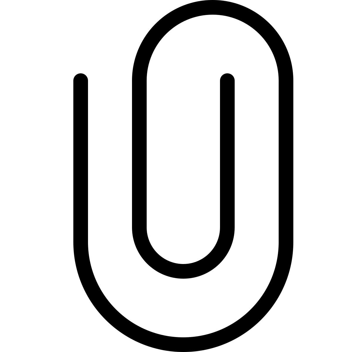 paper clip icon