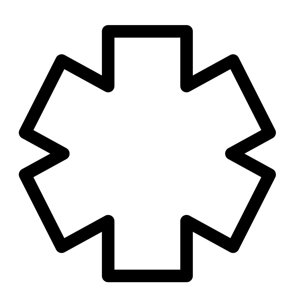 paramedic symbol icon