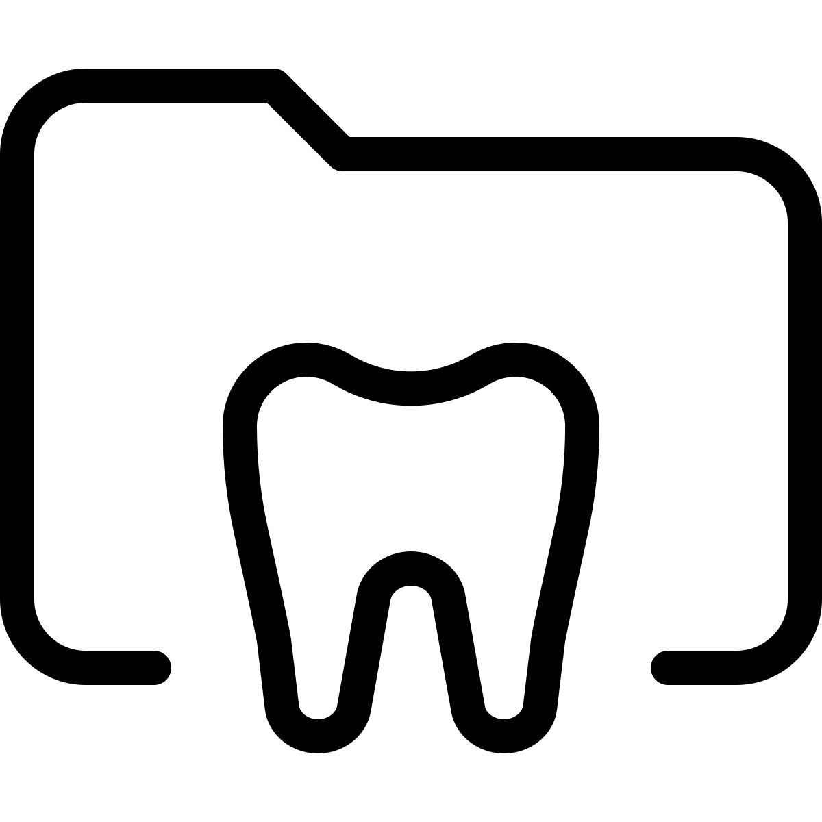 dental records folder icon