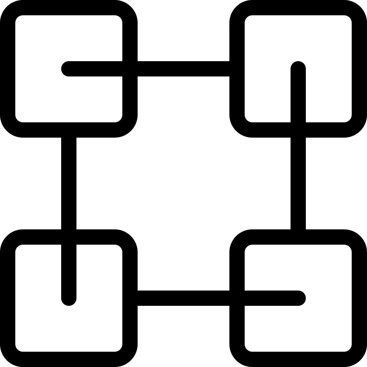 peer to peer blockchain icon