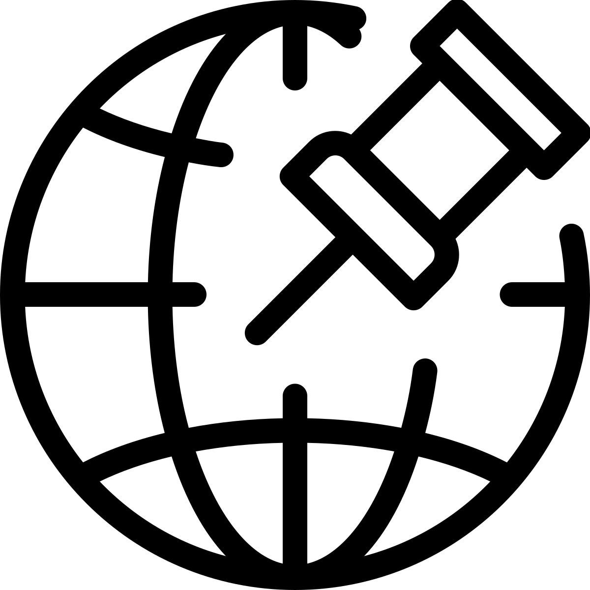 расположение булавки icon