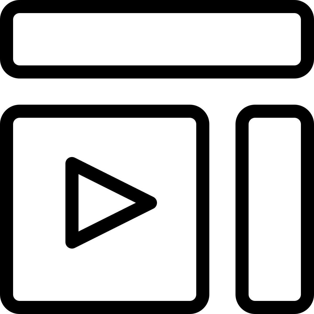 video content icon