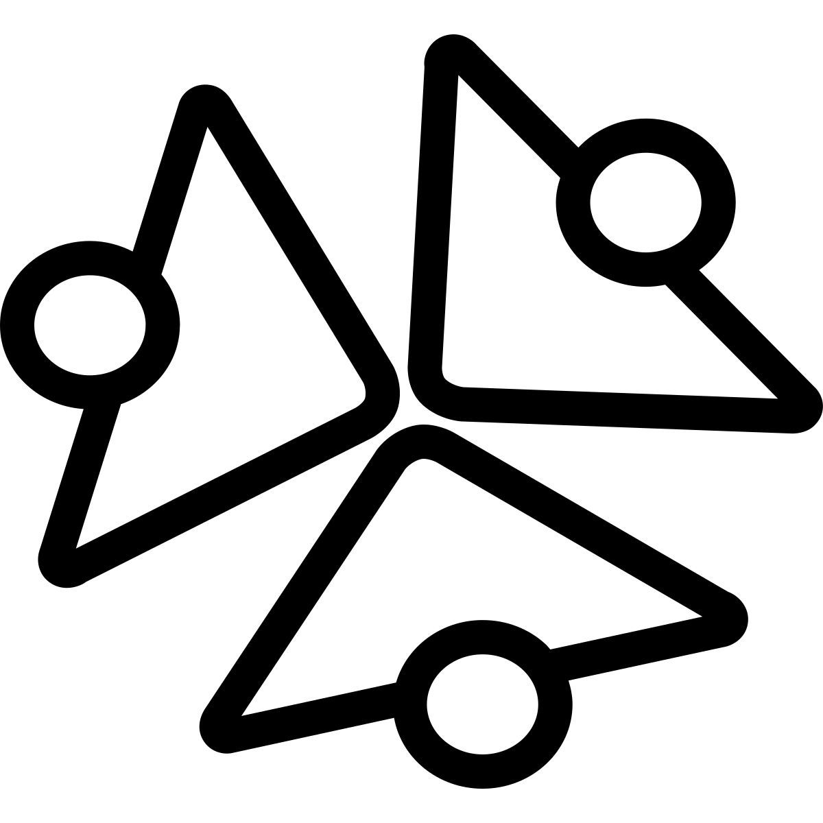 línea dorada icon