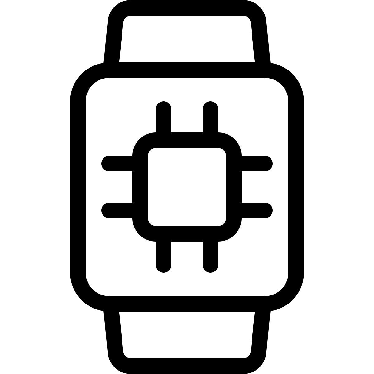 smartwatch processor icon