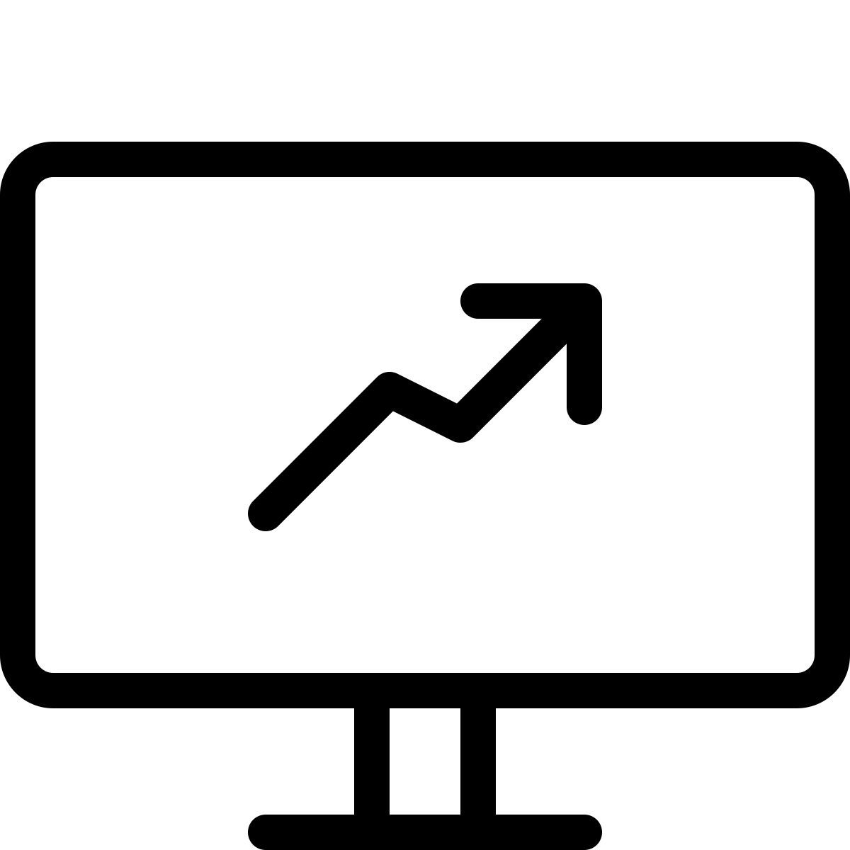 gráfico de computador icon