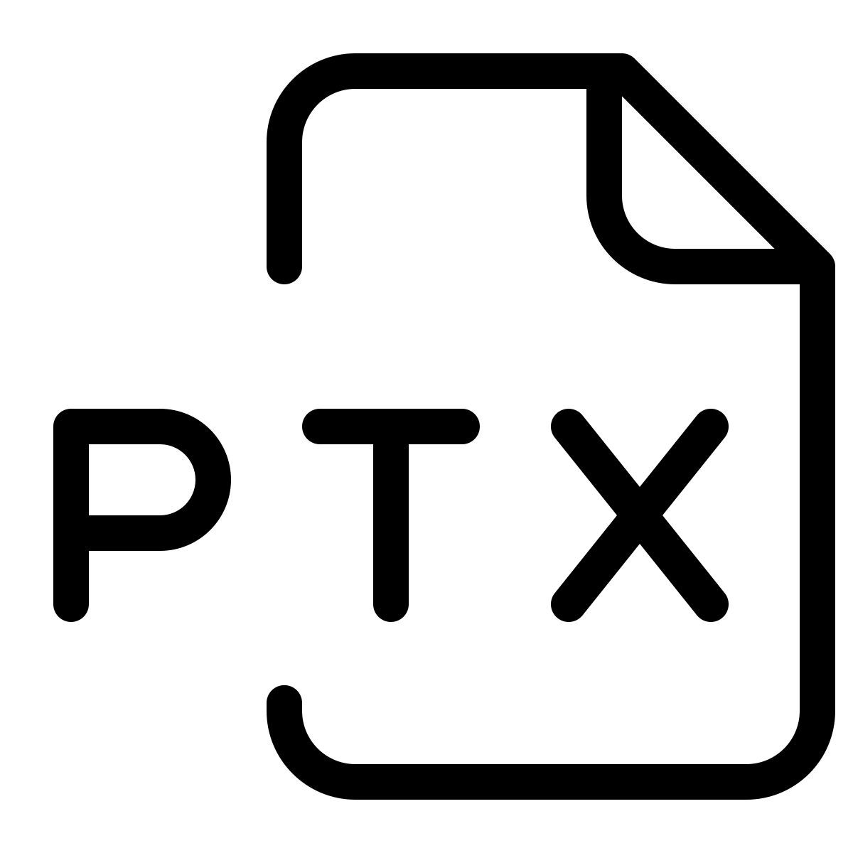file ptx icon