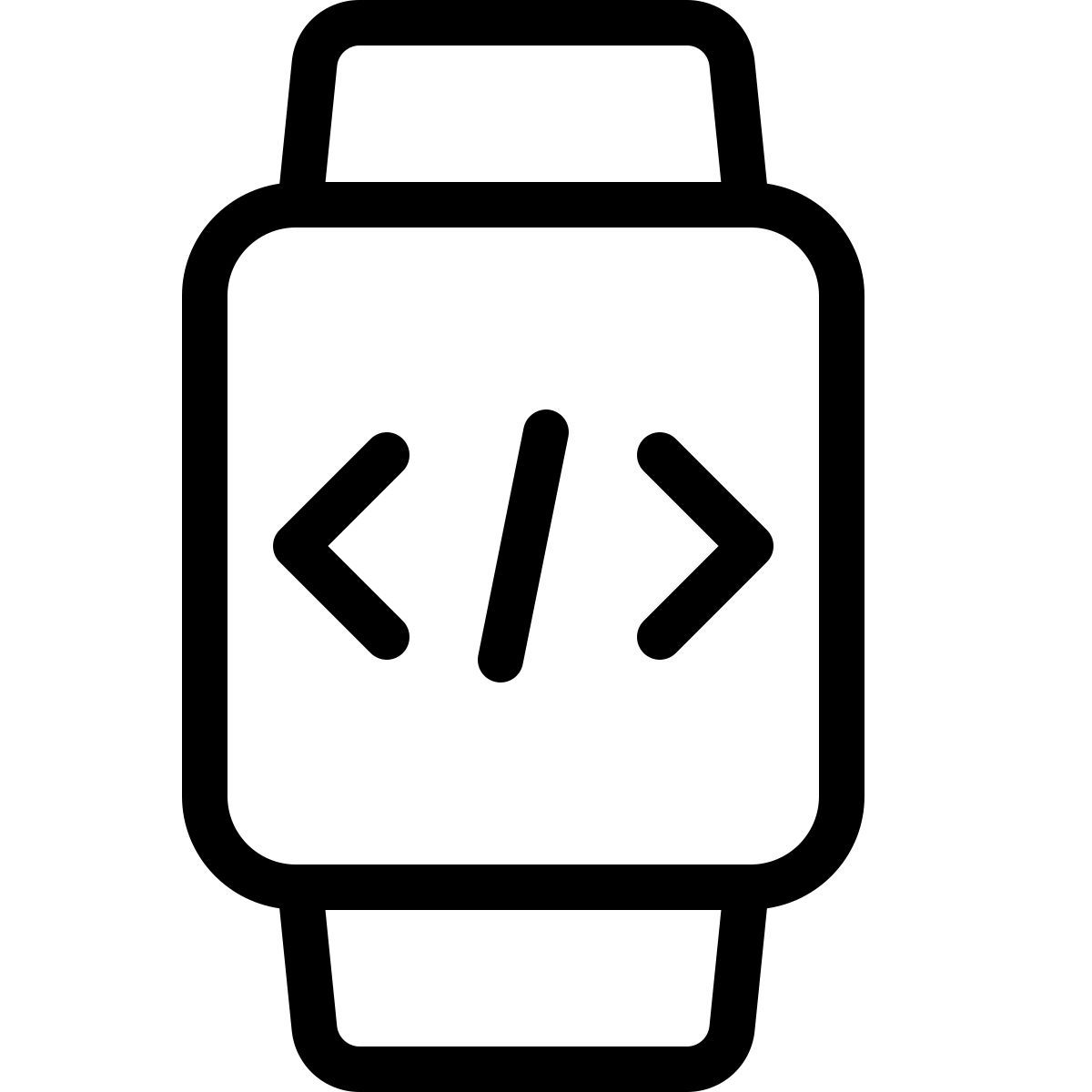 smartwatch code icon