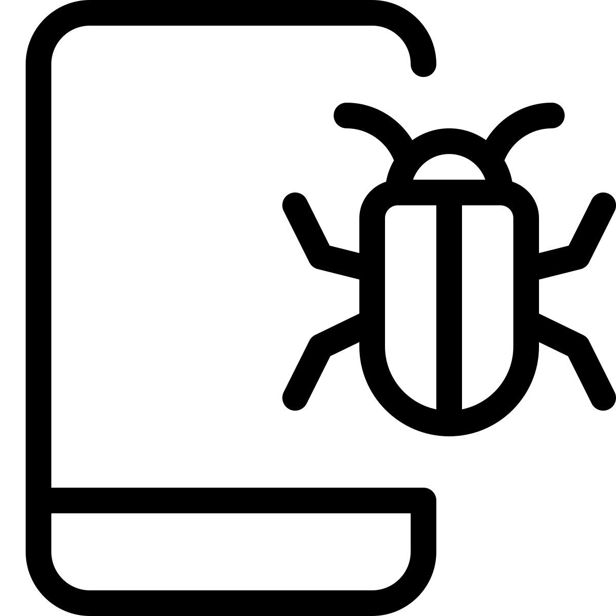 모바일 버그 icon