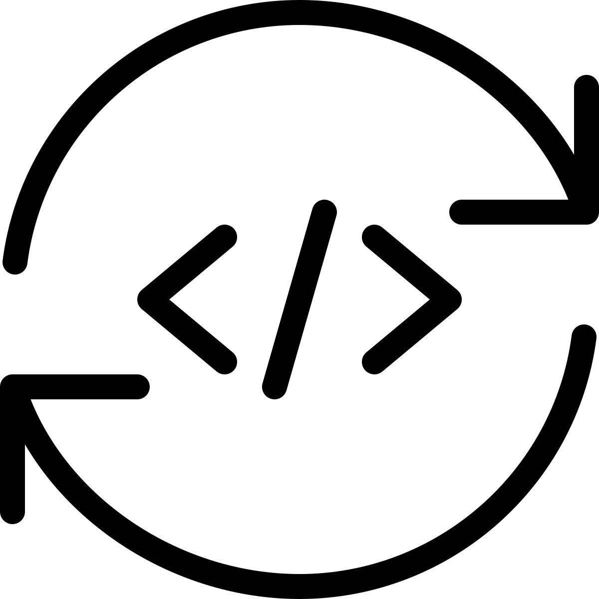 code sync icon