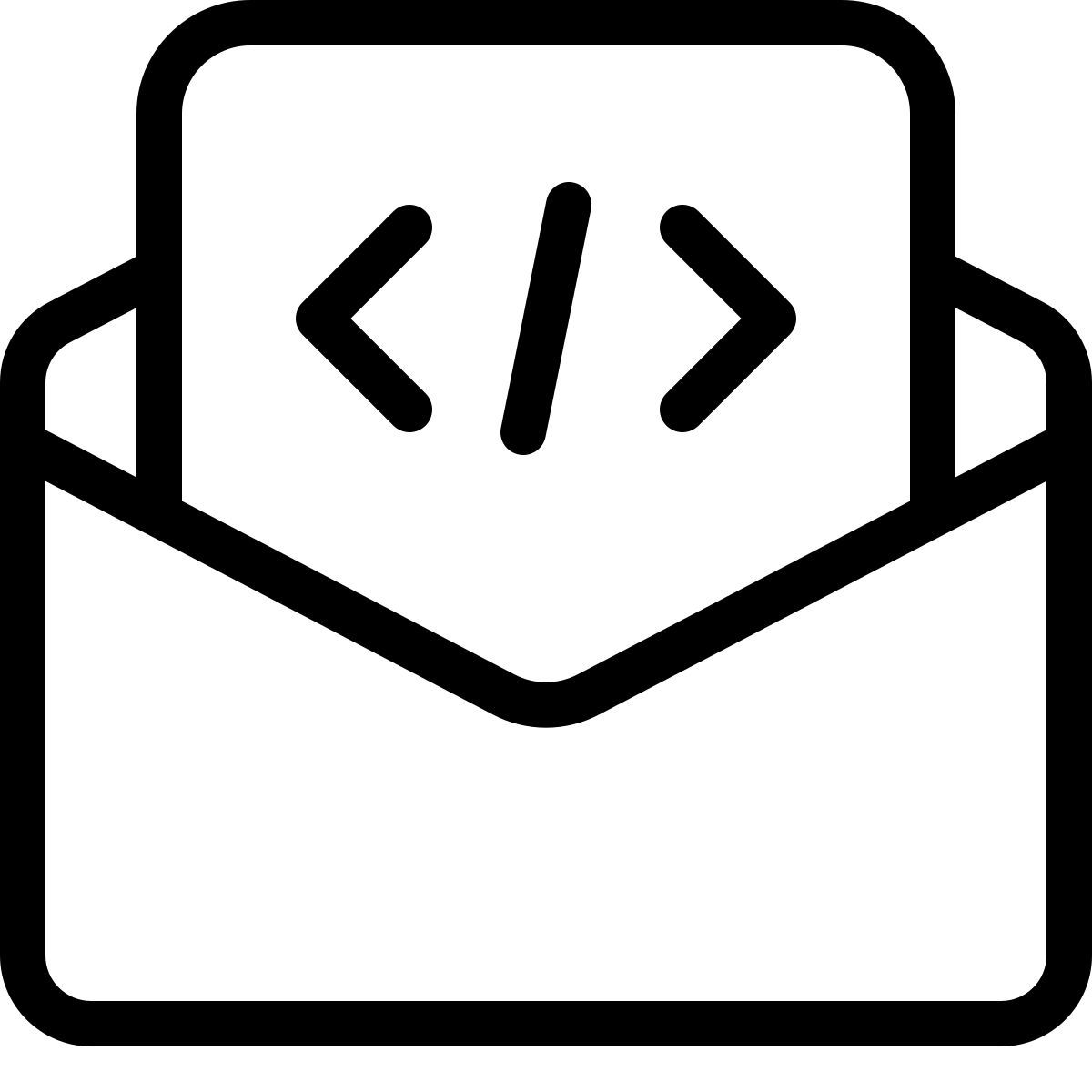 coding email icon